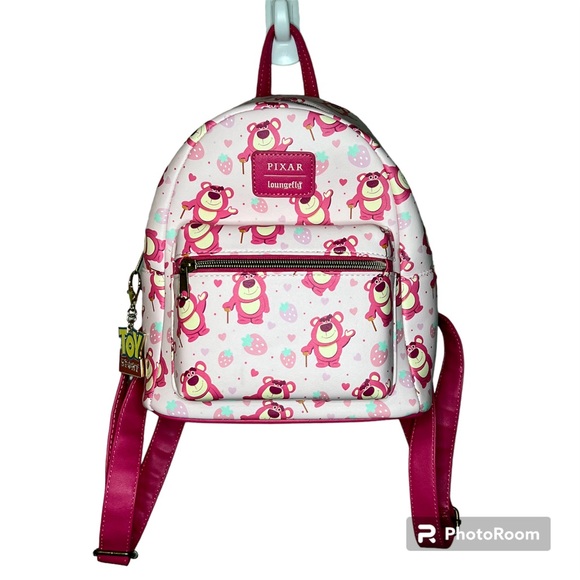 Loungefly Handbags - Loungefly Lotso Bear Toy Story Mini Backpack NWT